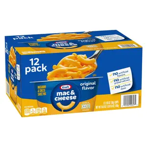 Kraft Original Macaroni and Cheese Easy Microwavable Dinner, 2.05 oz., 12 pk.