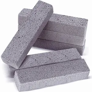 20 Pumice Stones for Toilet and Surface Cleaning, Effectively Removes Hard Water Rings, Stains on Toilets, Stoves, Bathtubs, and More