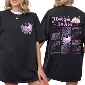 Kai Azer I Love You In Powerless Sweatshirt, Kai Azer Powerless TShirt, Kai And Paedyn Shirt, Trendy Valentine Gift Shirt, Powerless Shirt