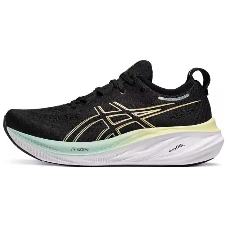 ASICS GEL Nimbus Platinum 26 Sneakers Black' Stylish Comfortable Low Top Men's 1011B996-001