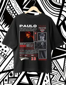 Paulo Londra T-shirt , Instant And Ready To Print, Paulo Londra  , High Quality  , Paulo Londra Fanmerch