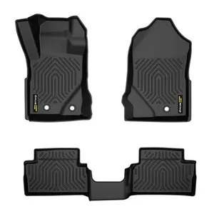 TPE Floor Mats Fit For 21-25 Ford Bronco 2-Door All Weather Protection Liners
