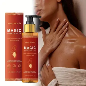 100ML Body Firming Moisturizing Oil, Nourishing and Softening, Daily Care for Men and Women, Liquid Form, Non-Flammable