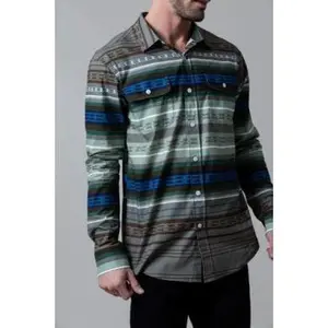 Kimes Ranch Men's Pueblo Stripe Jacket - Sage
