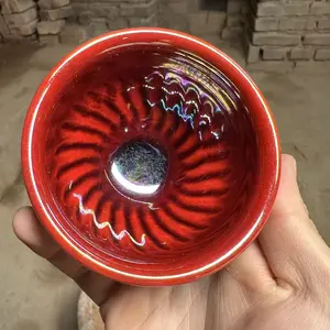 Masterpiece Handmade Jian zhan Tea Cup Kiln Opening