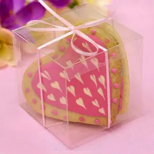 25 Pack Easy DIY Clear Party Or Shower Favor Candy Gift Boxes 3"