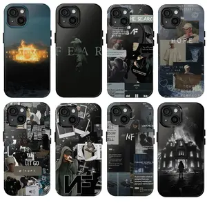NF Phone Case, Fear New Album, Aesthetic Case for iPhone 17, 16, 15, 14, 13, 12, 11 Pro Max Plus Mini, Samsung Galaxy S25 S24 S23 S22 Ultra Plus X