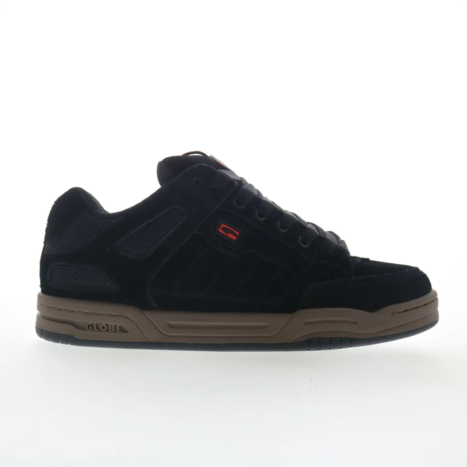 Globe Tilt Prime GBTILTPR Mens Black Suede Skate Inspired Sneakers Shoes