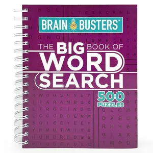 The Big Book of Word Search Puzzles: 500 Word Search Puzzles for Adults (Part of the Brain Busters Puzzle Collection)