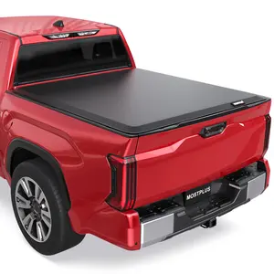 MOSTPLUS For Toyota Tacoma Truck Bed Soft Roll Up Tonneau Cover