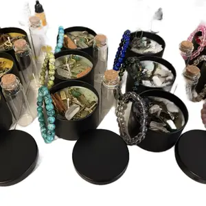 Complete Manifestation Spell Jar Candle Ritual Kit – Love, Money, Protection & Luck