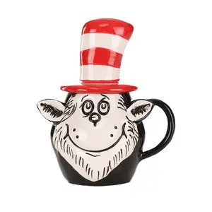 Dr. Seuss Cat in the Hat Sculpted Mug