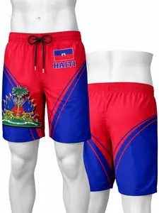 “Bout Short Haiti  Design Drapo – Size S, M, L – Unisex Casual Shorts” Altènatif: “Haiti Flag Shorts  (S/M/L) – Comfortable & Stylish” “Bout Pantalon Ayiti  – Size S, M, L – Streetwear Shorts”