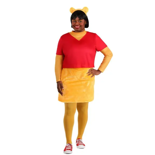 Plus Size Disney Winnie the Pooh Costume Dress for Women (© Disney)