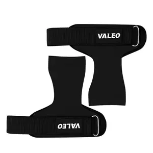 VALERO Adjustable Wrist Support Lifting Straps for Weightlifting & Cross Training Stable Velcro Strap in  Secure Fit grips Gloves