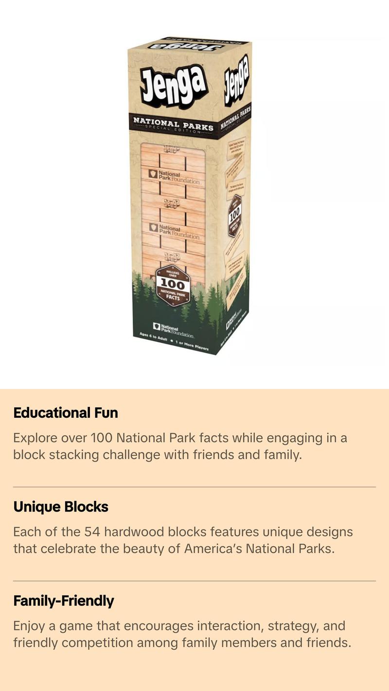 Jenga National Parks Edition