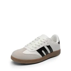 Dream Pairs Women's Retro-Inspired Chic Low-Top tennis Sneakers Walking Nia Flat Low-Top Casual Lace-Up Comfortable Fashion Sneakers Girl Leisure Casual