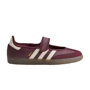 adidas Wmns Samba Mary Jane 'Maroon Cream White Gold Metallic'