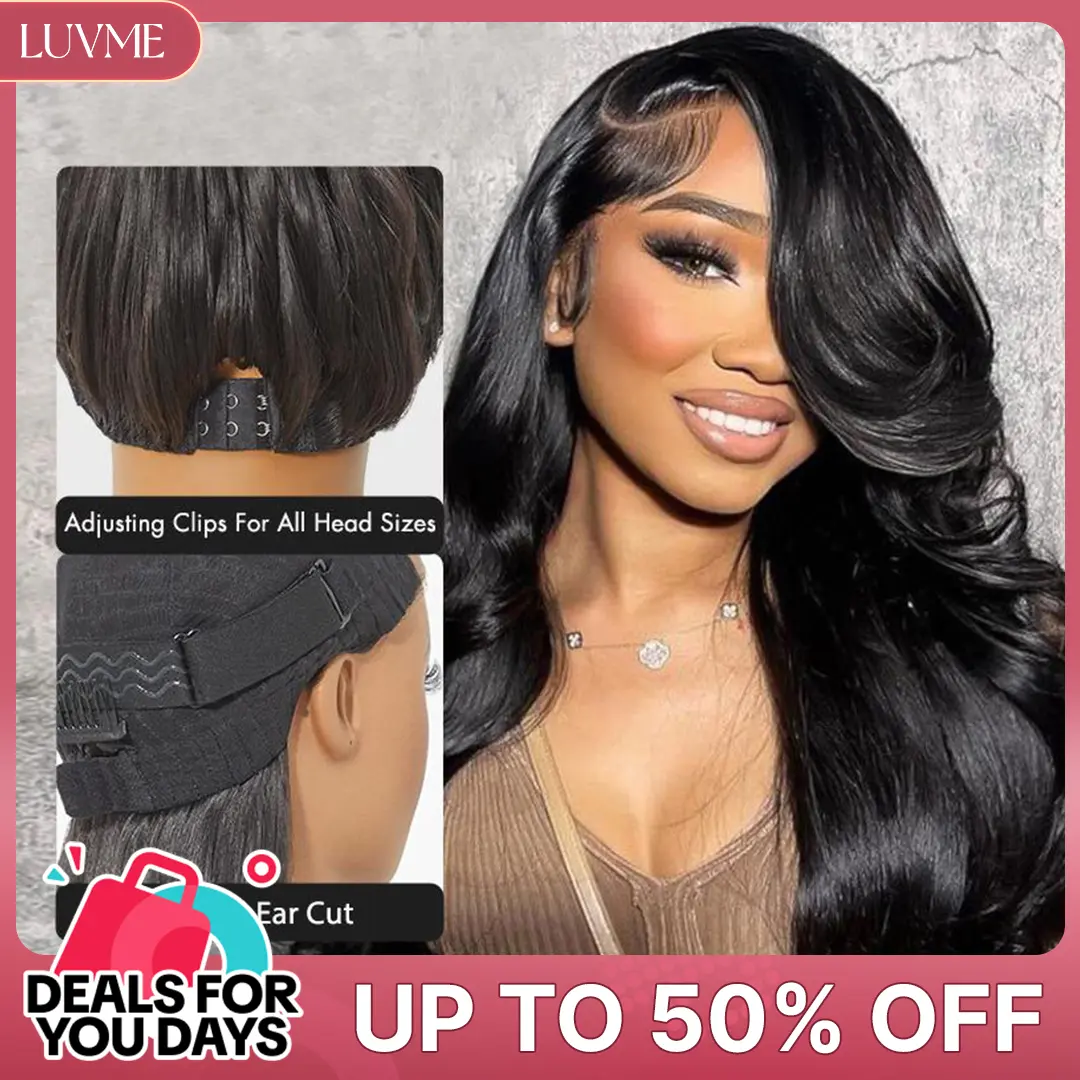 Luvme All Day Comfort Glueless Loose Body Wave Long Wig 7x6 Closure Pre Plucked Pre Bleached Pre Cut HD Lace Ready To Go #DealsForYouDays Luvme All Day Comfort Glueless Loose Body Wave Long Wig 7x6 Closure Pre Plucked Pre Bleached Pre Cut HD Lace Ready To Go #DealsForYouDays