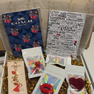 Mystery bundle - includes 2 inserts, charm, dust plug, and phone grip and clear case