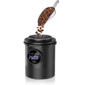 HOMTONE Dosing Cup & Coffee Scale Combo – Compact ,One-touch Easy Control , Multi-Purpose for Espresso, Drip Coffee, French Press, Spices Sugar & More – Fits 58mm Portafilters, Waterproof & Easy Cleaning, USB-C Rechargeable 500mAh, 0.05g Precision
