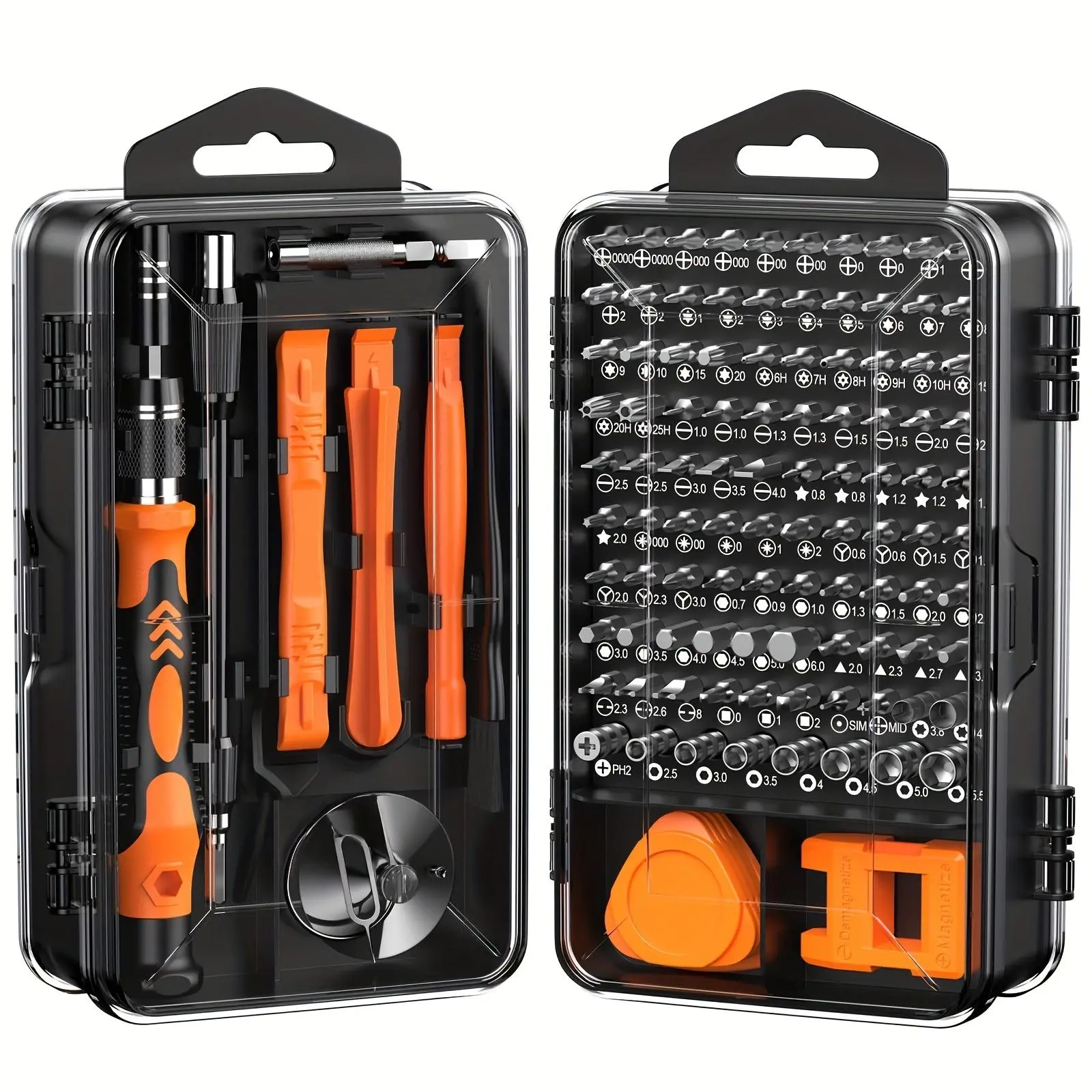 117-in-1 Mini Precision Screwdriver Set - Precision Tools, Torx Bits Set, Triwing Bits for Electronics Repair (Computer, iPhone) - Men's Home Supplies Gift
