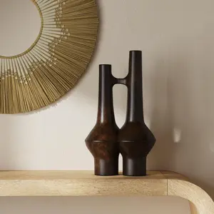 Beso Hand-Carved Munggur Wood Sculpture