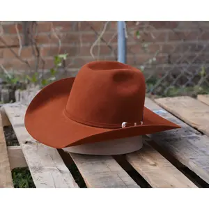 Resistol: 6x Midnight Rust 4 1/4″ Brim (Open Crown)