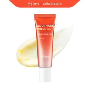 MAKE P:REM Glutathione PDRN Glow Cream 1.01 Fl Oz, 30ml | Radiance-Boosting Antioxidant Moisturizer for All Skin Types