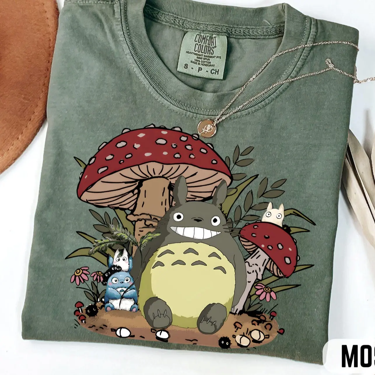 My Neighbor Totoro Comfort Colors Tshirt, Studio Ghibli Shirt, My Neighbor Totoro Shirt, Totoro Tshirt, Ghibli Totoro Shirt, Hayao Miyazaki, Anime Gift, Ghibli Fest Shirt, 40th Anniversary Gift