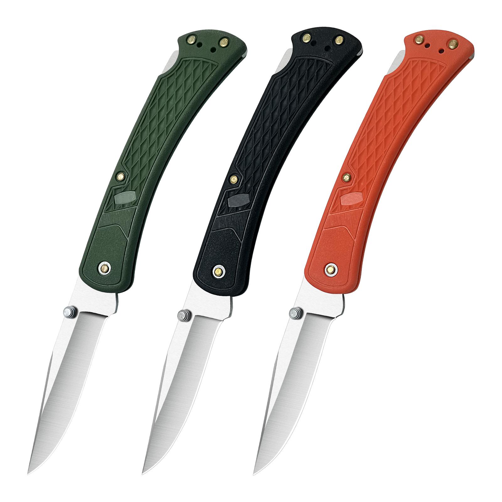 Sharp fruit knife, camping companion, foldable design, portable, durable, ergonomic handle - suitable for outdoor use