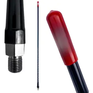 4` Foot Fiberglass 1000 Watt - Black CB Radio Antenna