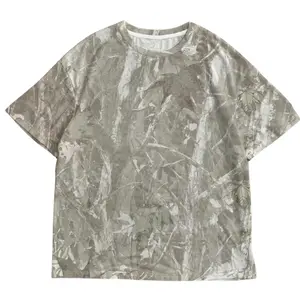 Men's Earth Camo Camouflage Print T-Shirt, Short Sleeve, Casual Sportswear, Comfortable Fitted Fit, Style T Shirt 3D Camo