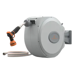 65ft Garden Retractable Hose Reel 5/8in by Giraffe Tools