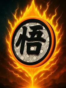 Dragon Ball Z 3D Printed Mosaic Anime Wall Art for DBZ Fans Durable PLA Plastic 10x2 Inches Easy to Hang Perfect for Anime Room Decor & Collectors