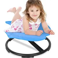 Fish Swivel Chair/Dark Blue