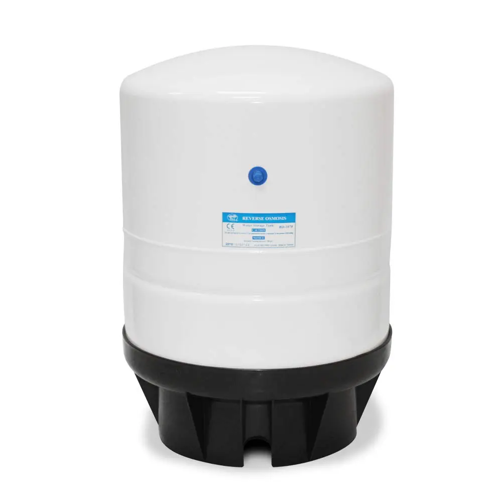 PAE (RO-1070) 14.0 Gallon Metal Storage Tank 1/4" NPT; White