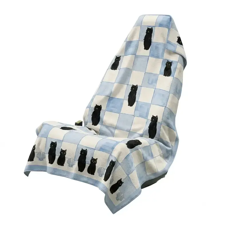 Golden Sun Tarot Car Seat Cover – Cozy Pastel Car Aesthetic.