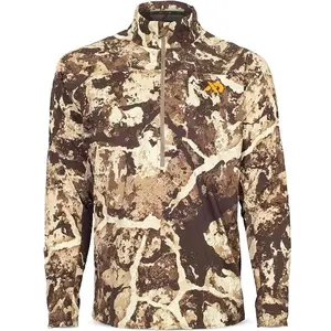 Camo Long Sleeve Zip Tactical Shirt | 3D Printed Unisex Pullover