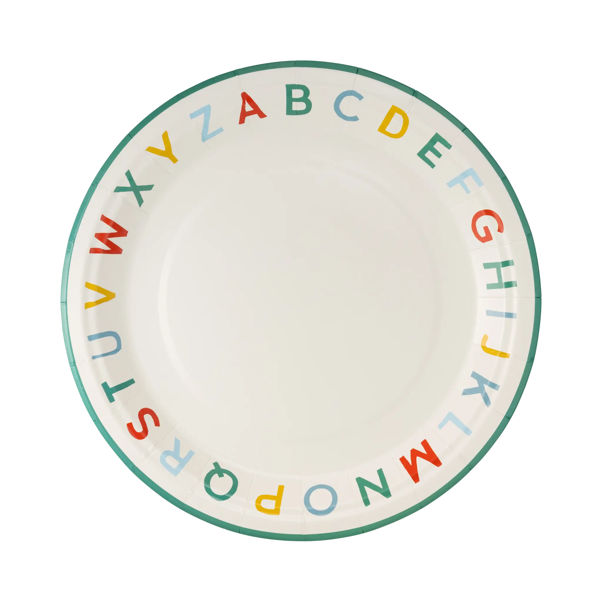 Alphabet Plate