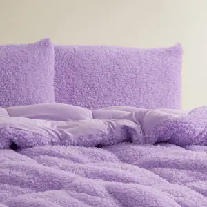 Cotton Candy - Coma Inducer Single Pillow Sham - Grape Purple