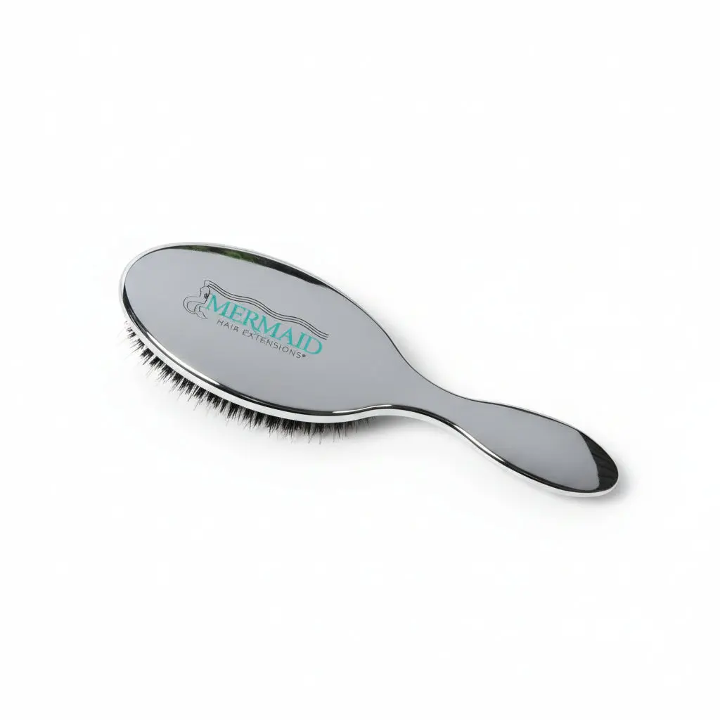 Boar Bristle Hair Extension Brush Haircare Heatless Haircare Heatless