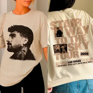 Zayn Malik Tour 2026 Tshirt, Stair Way To The Sky Tshirt, Zayn Merch, Las Vegas Tour 26, Gift for fan