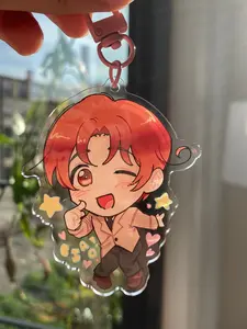 Cute Hetalia Italy Keychain - Cute Bag Accessories | Perfect for Backpacks, Keys and Gifts | High Quality and Customer Favorite Items