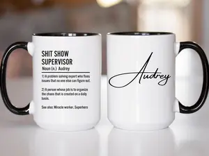 Sh!t Show Supervisor Mug, Sh!t Show Supervisor Gift Sh!t Show Supervisor Coffee Cup, Gift For Boss