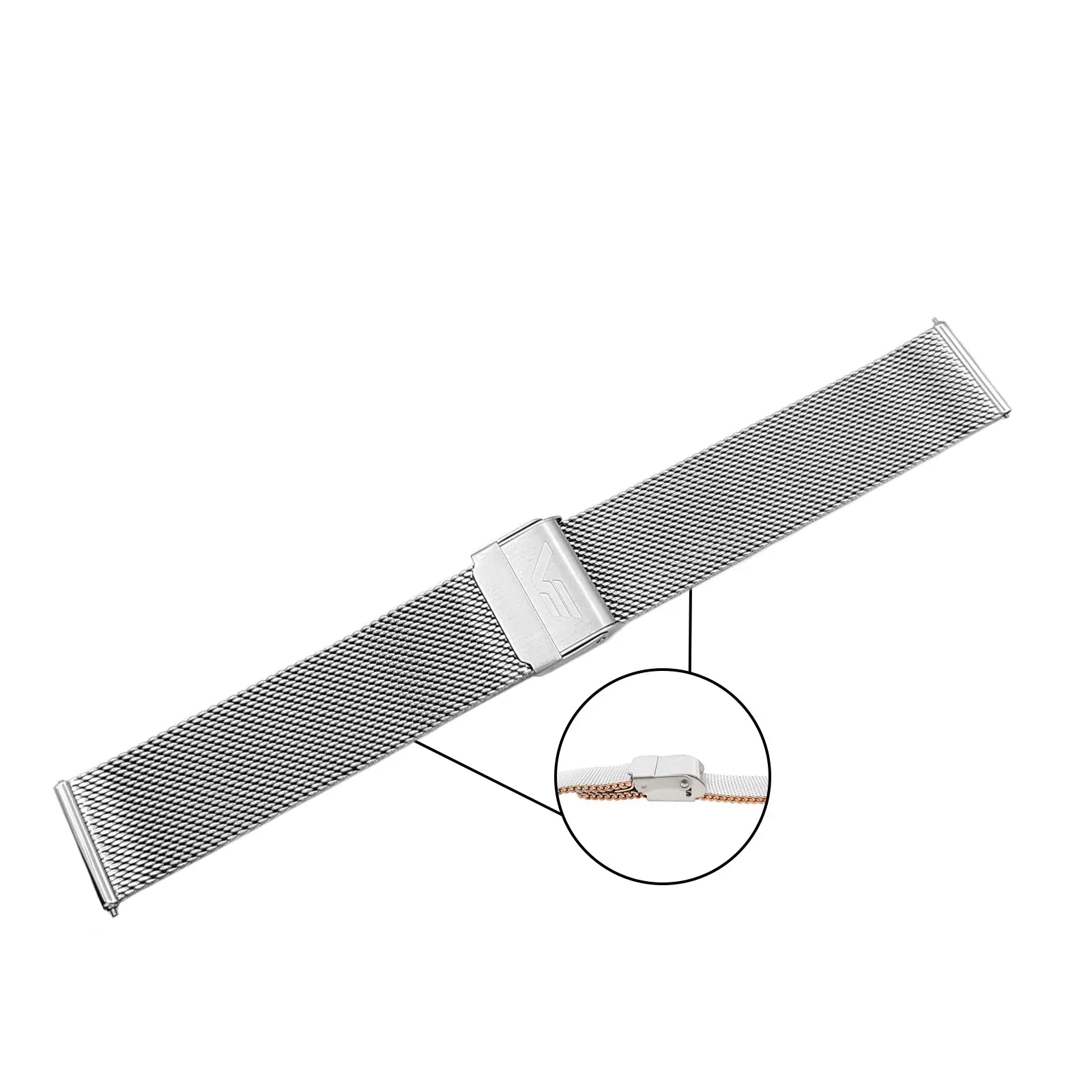 Undiné - Two-tone PVD Mesh Bracelet