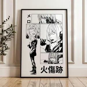 Mello Death Note Poster, Death Note Anime Poster