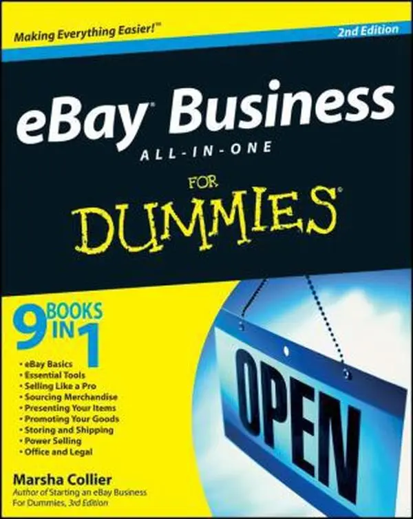 USED Book - eBay Business All-in-One For Dummies by Marsha Collier (Paperback) - english