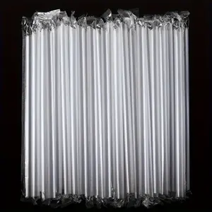 100pcs Transparent Disposable Straws Clear Straws Long Straws for Restaurant and Home Party Home Bar Accessories