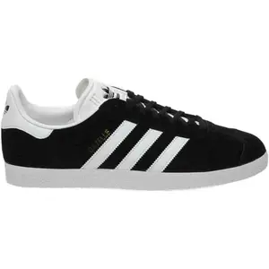 Men's Adidas Gazelle Black/White/Gold Metallic (BB5476)